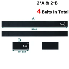티에이치 자동차 트렁크 주최자 탄성 고정 벨트 스트랩 보관 가방 테이프 소화기 자동 인테리어 액세서리