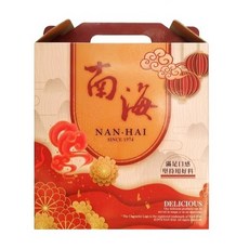 【南海】包裝禮盒 三罐罐頭禮盒 六罐罐頭禮盒 手提禮盒 加厚紙板 強化內盒 送禮大方, 1個, 六入空禮盒