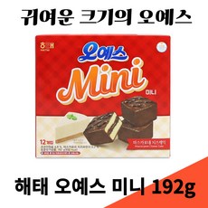 해태제과 오예스 미니 192g, 12개