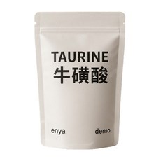 enya 牛磺酸 Taurine 人貓皆可用 幫助睡眠 調理體質 強化長鏈菊苣纖維添加, 500g, 1個