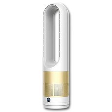 無葉風扇 冷氣淨化二合一 18吋 白金 56cm 高度 智能遙控 80度擺頭, 18寸白金色無葉風扇冷風款