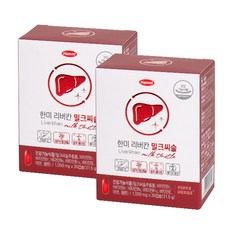 한미 리버칸밀크씨슬 2박스 (2개월분), 30정, 2개