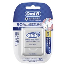 오랄비 프로 헬스 딥 클린 치실 쿨 민트, 1개, 40m, 1개입