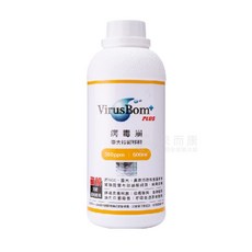 來而康 VirusBom 病毒崩補充瓶, 6個, 300ppm,500ml/瓶 6瓶販售, 500L