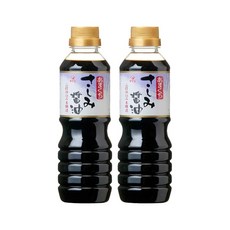 야마에 식품공업 본양조 달콤한 말 생선회 간장 360ml×2개, 360ml