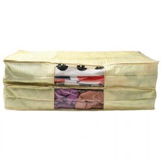 언더베드 수납함 65L 부직포 정리함 2개, 단일상품1