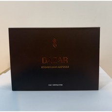 다자르 스팀엑스 헤어 앰플 탈모증상 완화 기능성 헤어 앰플 MTS 탈모 케어 줄기세포 HR엑소좀3X 4주집중케어 홈케어, 4개, 5ml