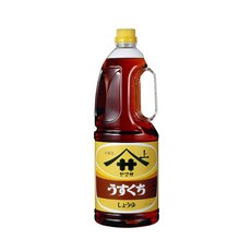 야마사 우스구찌 간장/우스구치 간장 1.8L, 1개