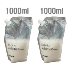 아토팜 섬유유연제 튤립블라썸 리필, 1L, 2세트