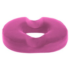 리카 엉덩이 쿠션 사무용 방석, 핑크, 1개