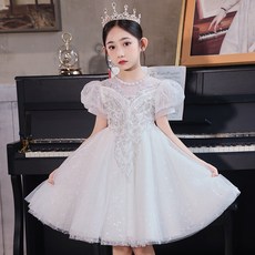女童禮服 鋼琴表演走秀蓬蓬裙