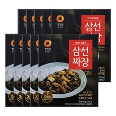 청정원 삼선짜장 180gX10개, 180g, 1개