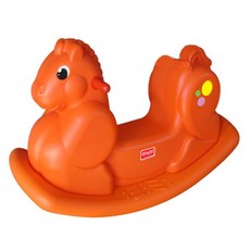 하라 흔들말 오렌지 유아말 유아목마 아기목마