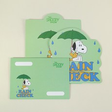 스누피 모양 편지지 2000 (랜덤) 봉투 세트