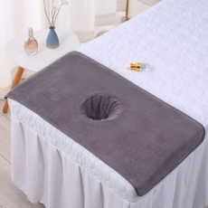 마사지 베드 페이스홀 커버 마사지용 관리실 업소용 마사지 베드 커버 극세사 패드 스파