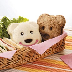 곰 샌드위치 메이커 모양틀, 혼합색상, 기타