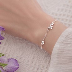 펜던트 팔찌 예쁜 나비 데일리 심플 큐빅 여성che4+3hFi