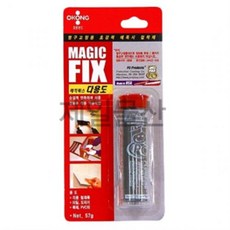 오공 매직픽스 다용도 에폭시 접착제 57g 1개