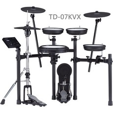 Roland TD-07KVX 電子鼓組 VH-10 鈸 12吋小鼓 13吋鈸 浮動避震踏板 台灣授權經銷 兩年保固, 詳見包裝
