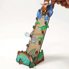 과학실험 지그재그 쥐라기 공원 속도 조절 1인용 활동 초등교구 학습용 고등학교