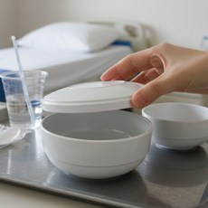 구내식당 국 뚜껑 시리얼볼