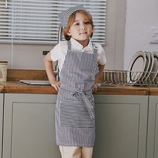 베베샤 아동앞치마 3종세트 앞치마+토시+두건