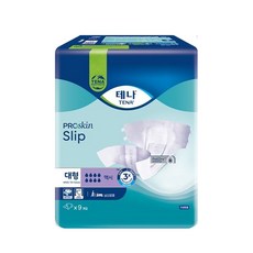 테나 맥시 오버나이트 성인기저귀 남녀공용, 대형, 9개입, 1개