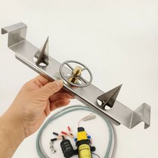 고압 세척기 노즐 분사기 린서 원예 밭 과수원 조경 안전 공구 설비 자재 소모품, 2개 분무기 호환, 기본 색상