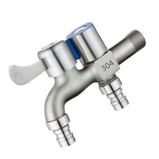 야외 정원 수영장 아연 합금 1/2인치 비데 이중 이중 제어 빠른 설치