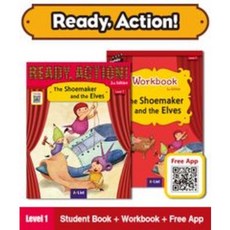 Ready Action Level 1: The Shoemaker and the Elves SB+WB (with QR), Ready Action Level 1: The Sh.., Namju Choi Wright, Sunbo Woo.., A List