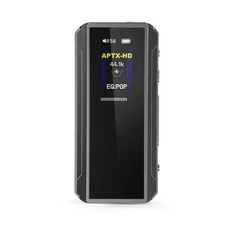 FiiO BTR13 헤드폰 앰프 Bluetooth USB DAC DSD256 3.5/4.4mm 밸런스드 출력 HIFI 이어 HD, 02 BTR13 Black