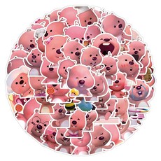 스티커세상 귀여운 Loopy 스티커, 루피, 1개, 루피