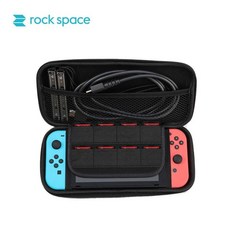 Rock space 닌텐도 EVA 휴대용 수납 케이스 파우치 ken+969bl, 닌텐도라이트(i12)_블랙, 본상품선택