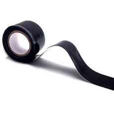 검은색 자체 융합 누수용 테이프 헤비 고무 호스 누수 실리콘 듀티 방지, [02] 2.5CM(W)X150CM(L), 02 2.5CM(W)X150CM(L)
