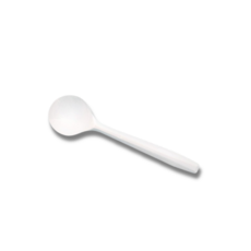 招財貓商店 大圓匙湯匙 免洗硬湯匙100入/包, 1套, 100個裝