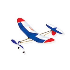 상승형 고무 동력 글라이더 엑시모R-1 과학경진 날려보자 만들기 추억