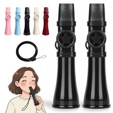 GOKEI 카즈 막진동식 악보 불필요 곧 소리가 나다 최신 개량 모델 심플 경량 콧노래 미니 스트랩이 있는 취주 악기 음악 완구 독주 가능 관악기 초보자 밴드 파티 반주 호루라기