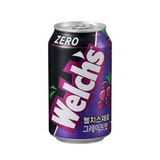 웰치스 제로 그레이프맛 355ml 24개