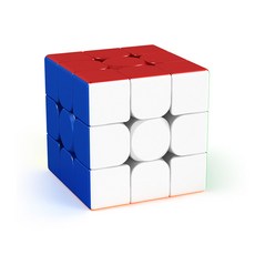 MoYu 아이끌레 3X3 마그네틱 3M 매직큐브, 혼합색상, 1개