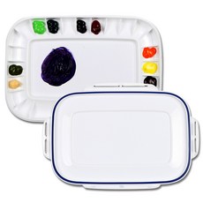 Mijello 美捷樂 MAP-3025 雙重保濕免洗調色盤，顏料保濕、免清洗，方便攜帶, 1個