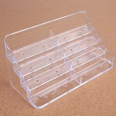카드 8단 꽂이 명함 사무실 아크릴 쿠폰 보관 21942pc 1(pc)