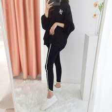 LE EMMA 女款紐約刷毛運動服套裝