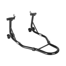 납품전문 오토바이 풀세트 앞바퀴 및 뒷바퀴 지지대 휠 스탠드 자동 프레임 타이어 수리 도구, 01 black