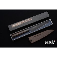 「和欣行」堺孝行 黑影 VG-10 鐵氟龍塗層小刀 150mm - 水果刀, 送絨布刀套165mm, 1個