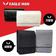 이글맨 골프거리측정기 가죽 파우치 케이스 4종, 가로형-블랙C01B
