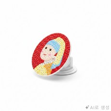 모두상회 장식 십자수 보석십자수스티커, 진주, 1개