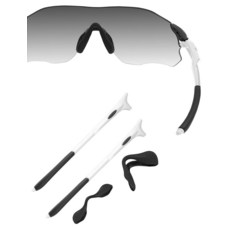 HILEEN 오클리 EVZero Path Pitch Range Stride 선글라스용 화이트 교체용 템플 암 레그 - 블랙 138813