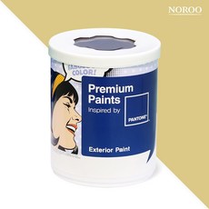 노루페인트 팬톤 실외 벽면 저광 페인트, 13-0725 Raffia, 1L, 1개