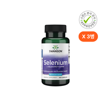 스완슨 셀레늄 100mcg 300캡슐 3개, 300정