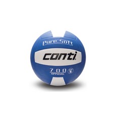 Conti 700 系列 Pure Soft 排球, 1個, 5號球  藍白色